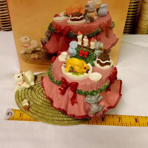 Vintage Animated Holiday Musical Table Decor, Thanksgiving, Christmas NWOT Video - Picture 8 of 13